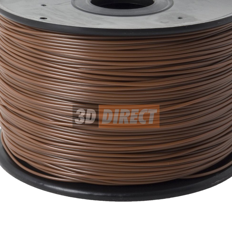 Bruin PLA filament koop je online bij de 3D Direct webshop goedkoop.