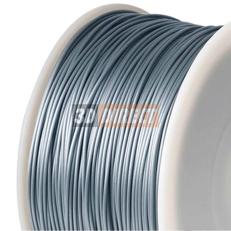 Zilver PLA filament koop je online bij de 3D Direct webshop goedkoop.