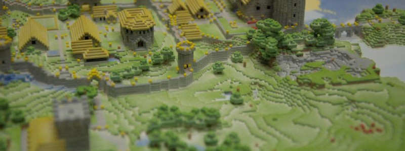 Mineways 3D print in full colour